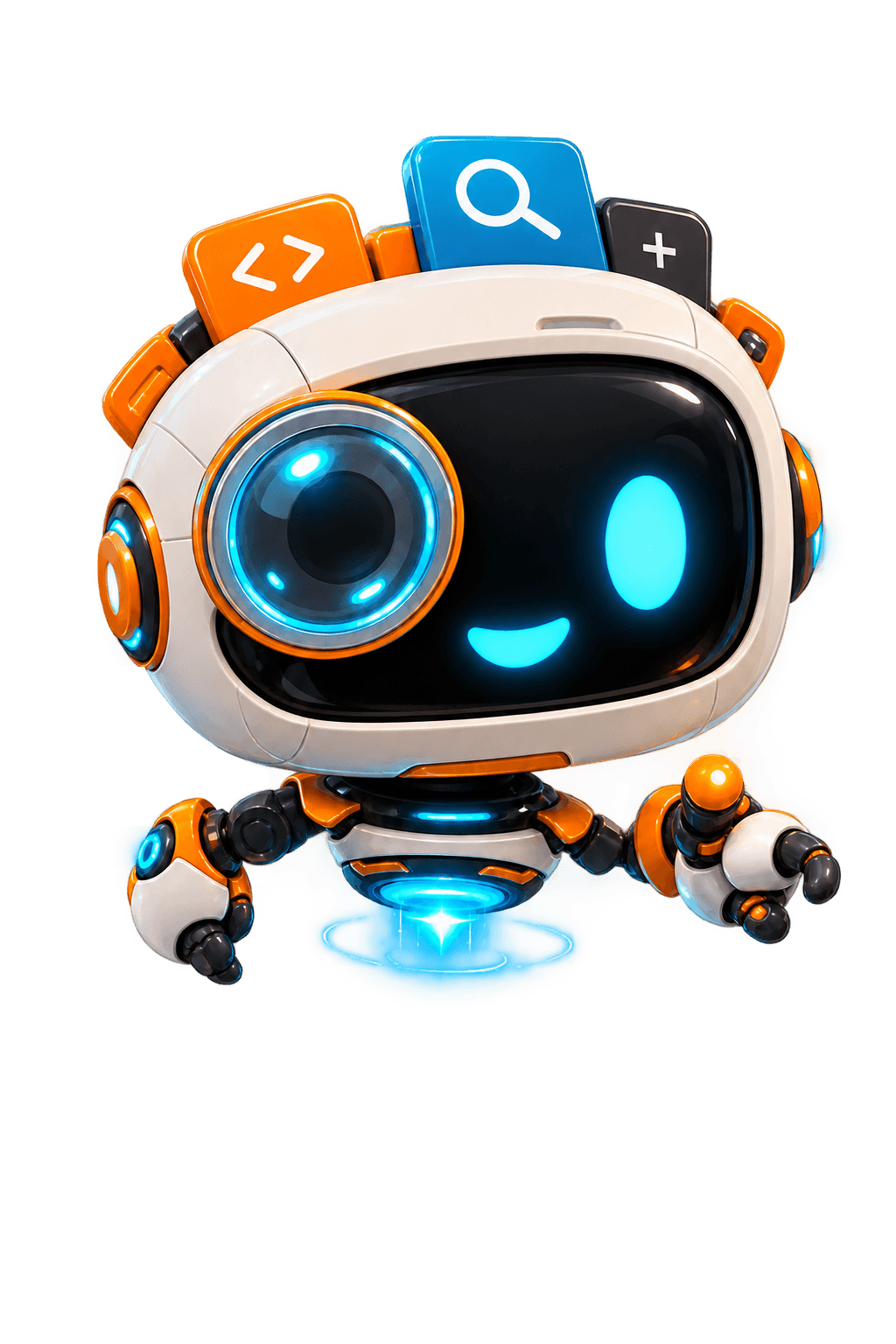 Brix, the Living Browser, on a transparent background